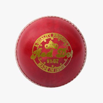 Red Dot Leather Ball