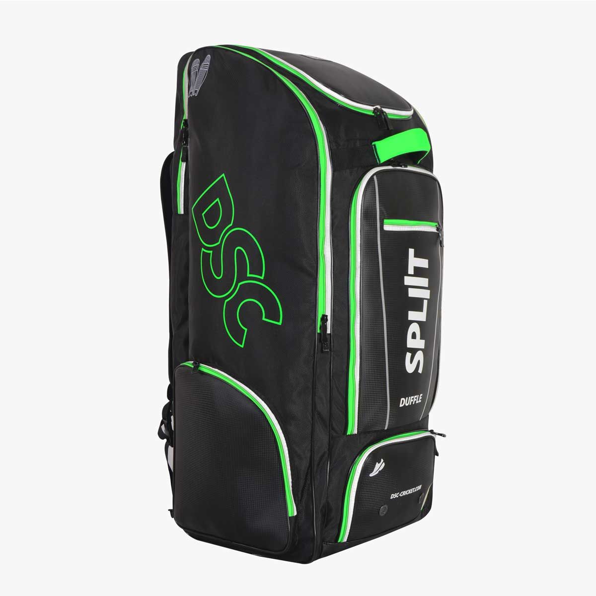 Buy Cricket Multi- Compartment Kit Bag 75L, Adult Size, Grey/Orange Online  | Decathlon