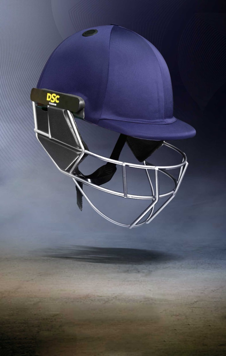 Titanium Cricket Helmet